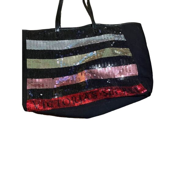 Victoria’s Secret multicolor sequin tote - Picture 2 of 5